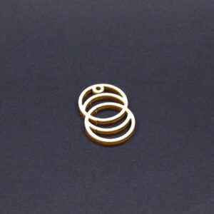 Medál, Kulcstartó alap - karikák (B)