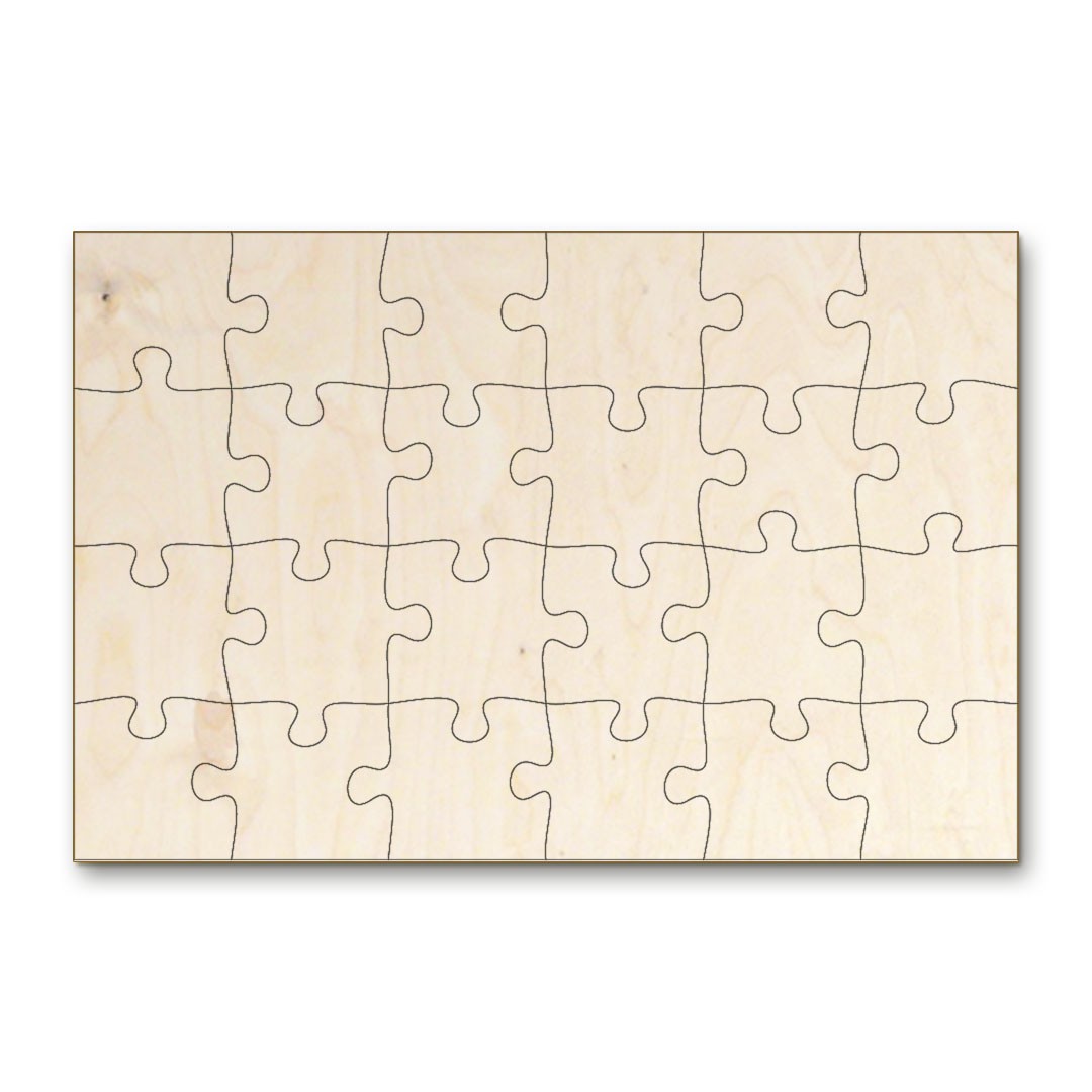 Fa puzzle 30x20cm - Testreszabható - Image 3