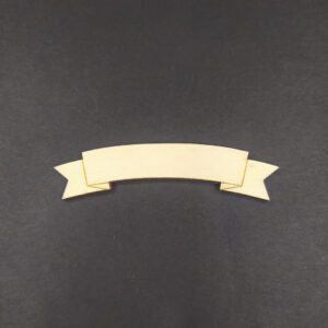 Szalag, cimke (A) - fa figura