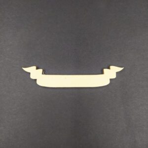 Szalag, cimke (B) - fa figura