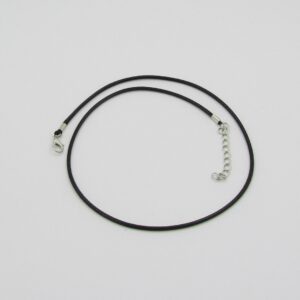 Viaszolt, fonott nyaklánc zsinór delfinkapoccsal