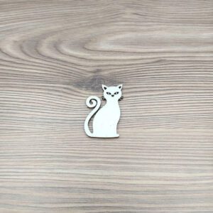 Halloween macska (A) - fa figura