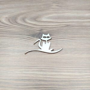 Halloween macska (B) - fa figura