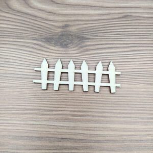 Kerítés - fa figura