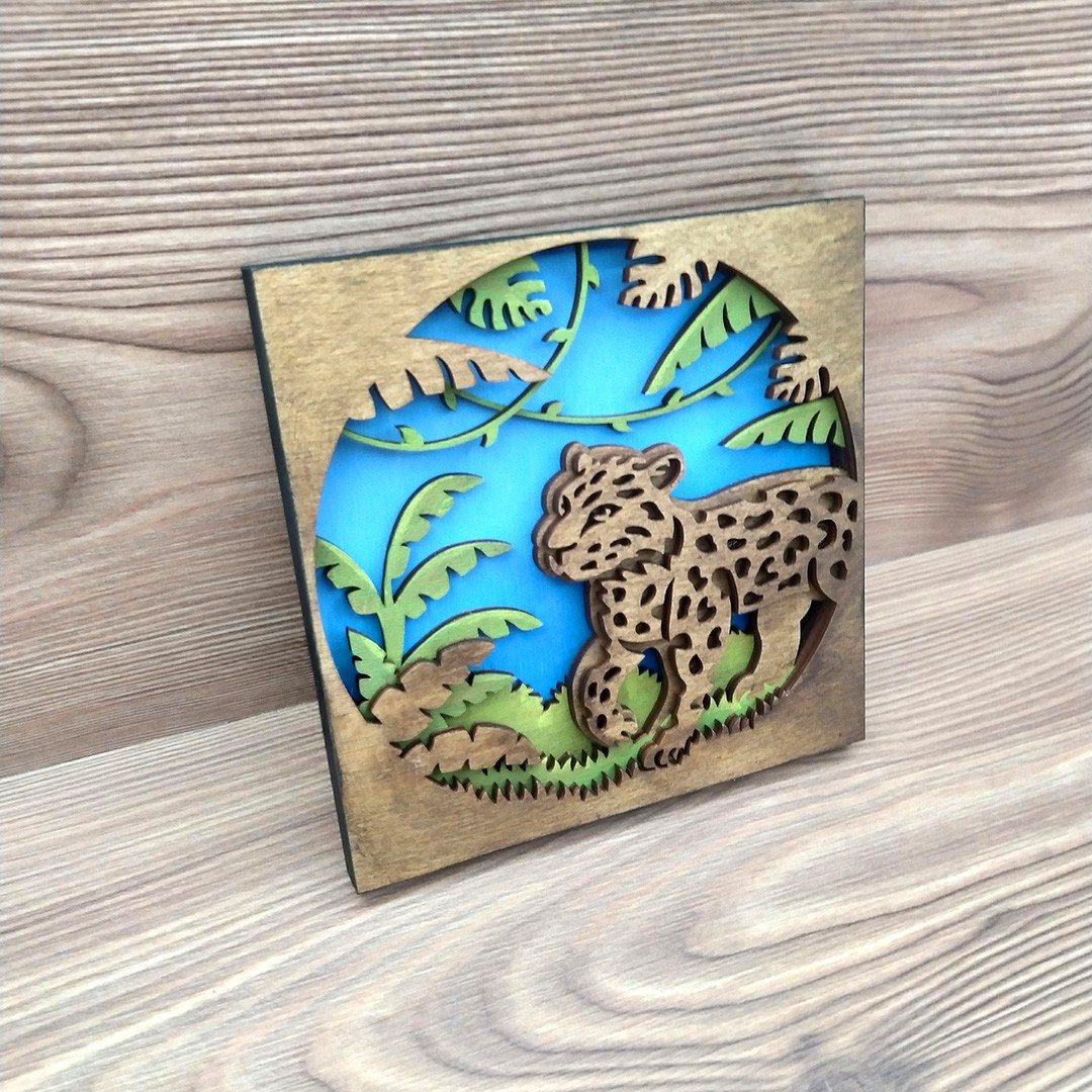 Párduc 3D kép - Image 3