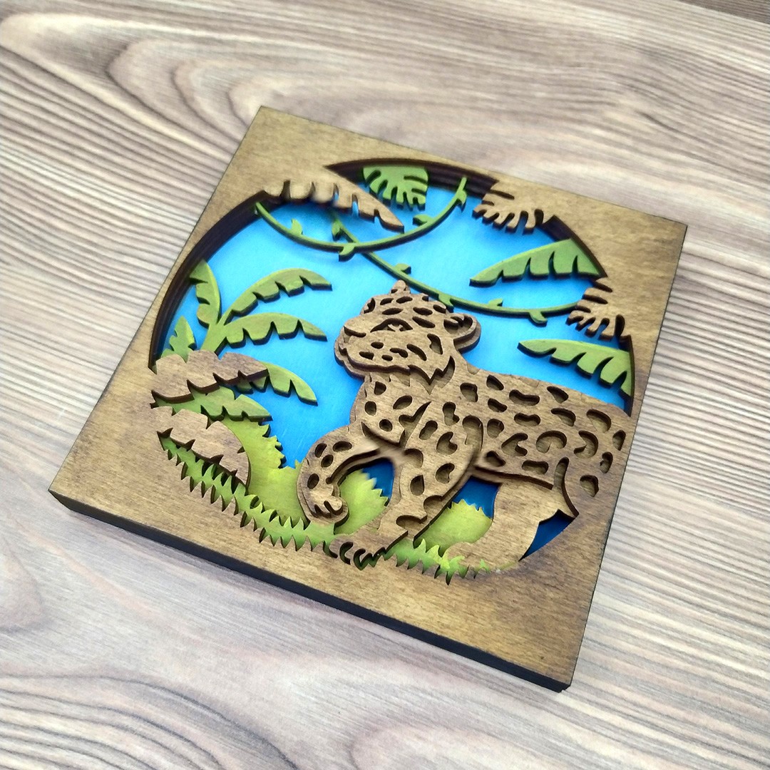 Párduc 3D kép - Image 2