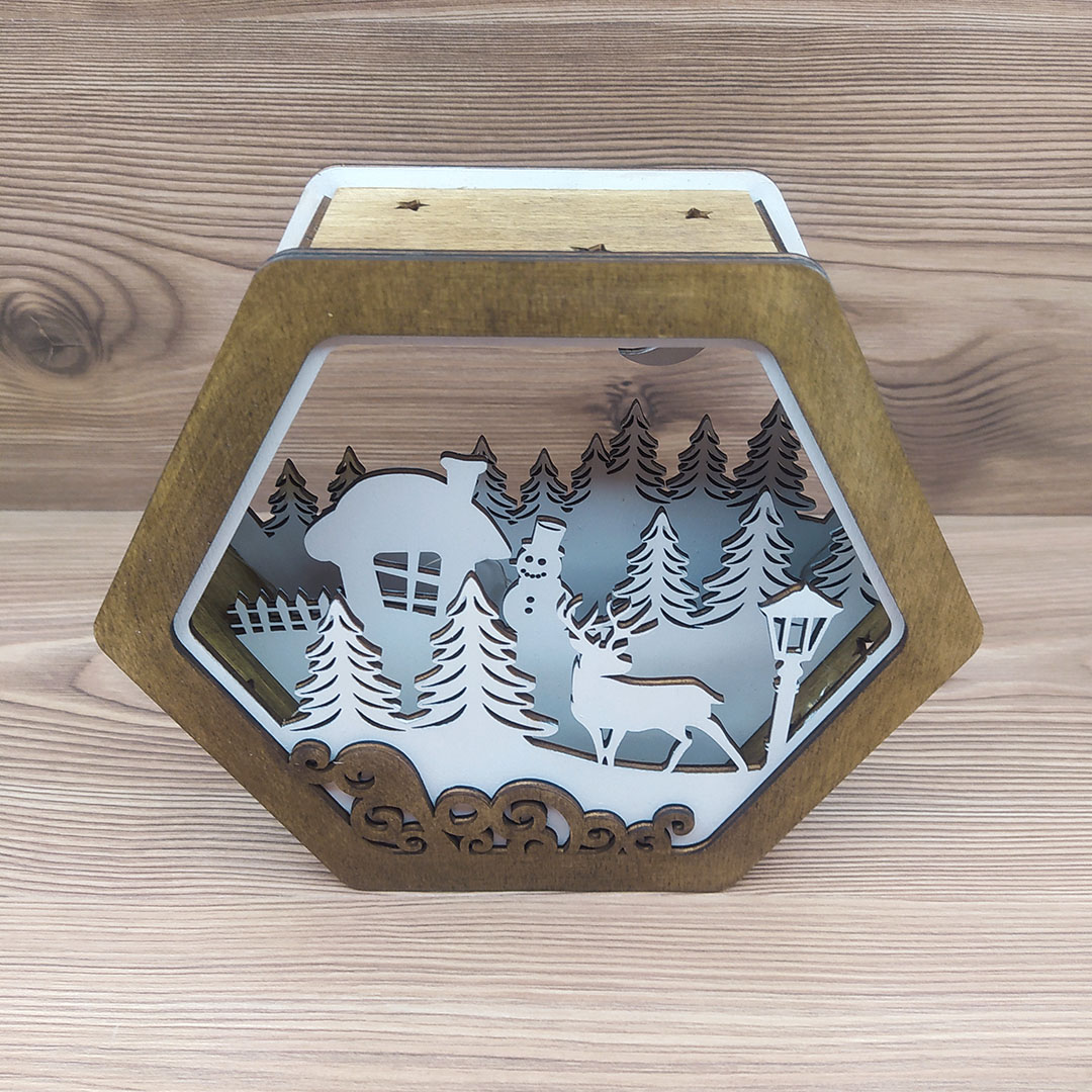 Karácsonyi dekoráció - Rénszarvas