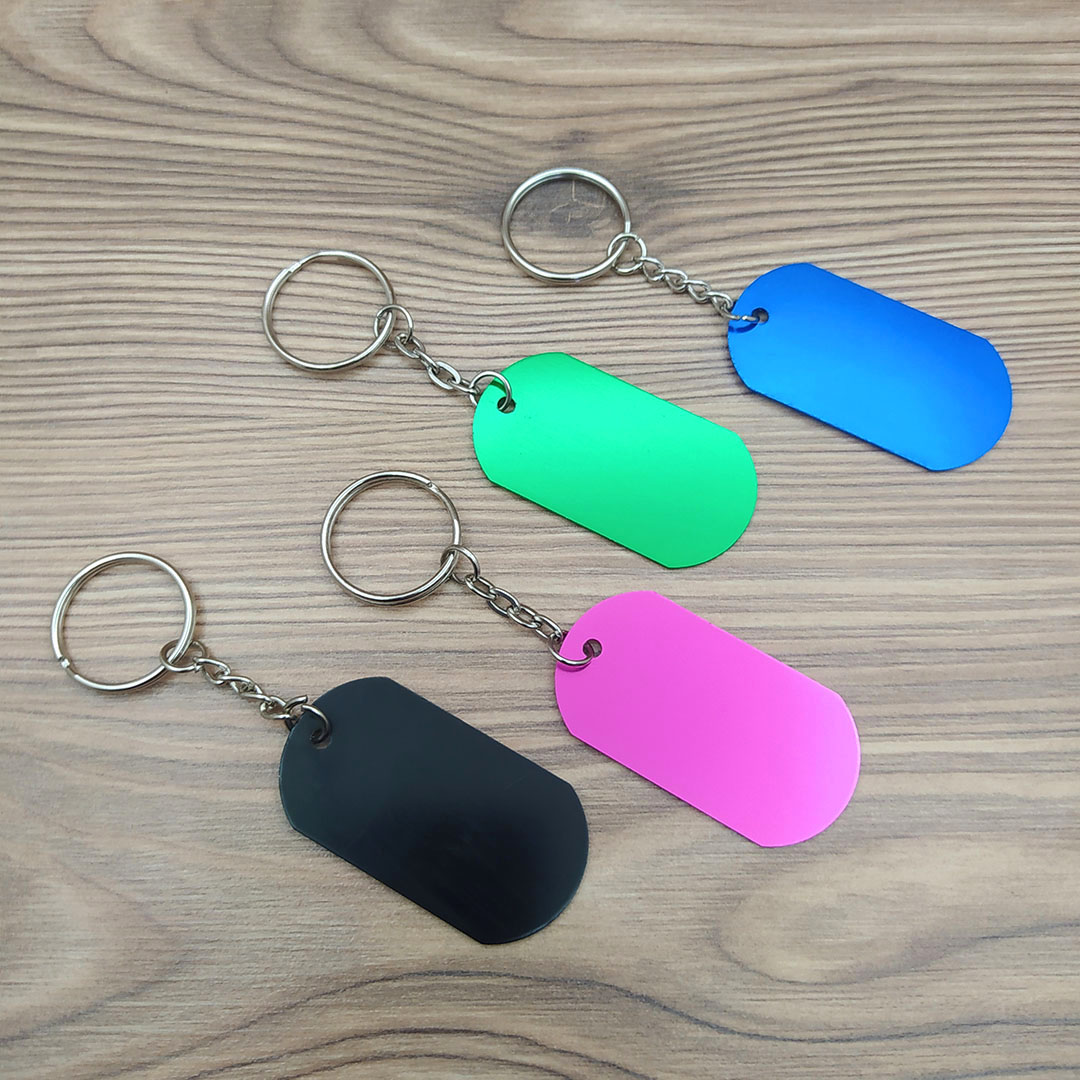 Gravírozott fém kulcstartó - Image 2