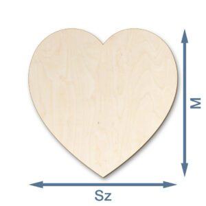 Fa szív - Testreszabható
