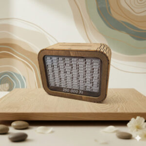 Egyedi Első Millióm persely, választható összeggel, törölhető opcióval