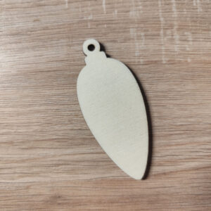 Karácsonyfadísz alap – jégcsap teli