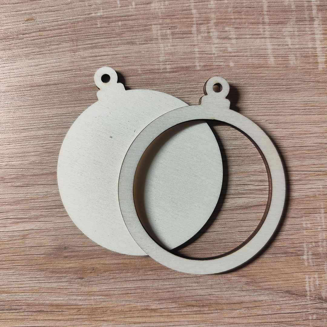 Karácsonyfadísz alap - kerek - Image 4