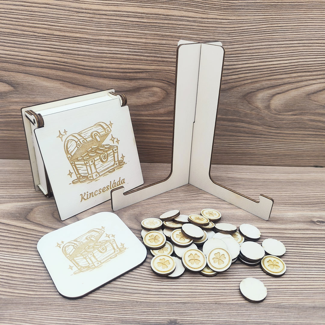 Jutalomtábla, pontgyűjtő tábla - kincsestérkép játék - névre szóló - Image 2