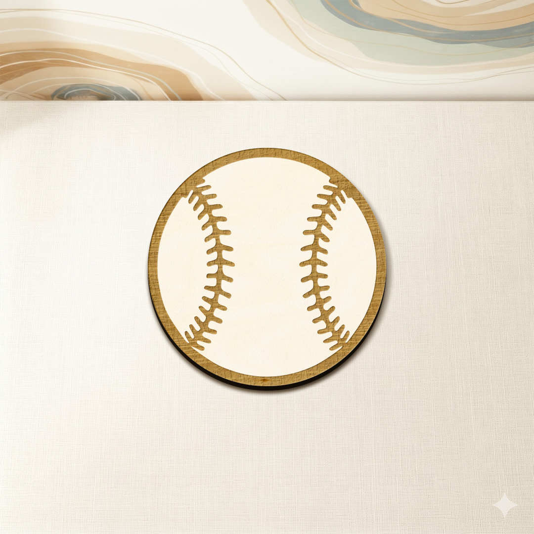 Baseball labda - Fa figura