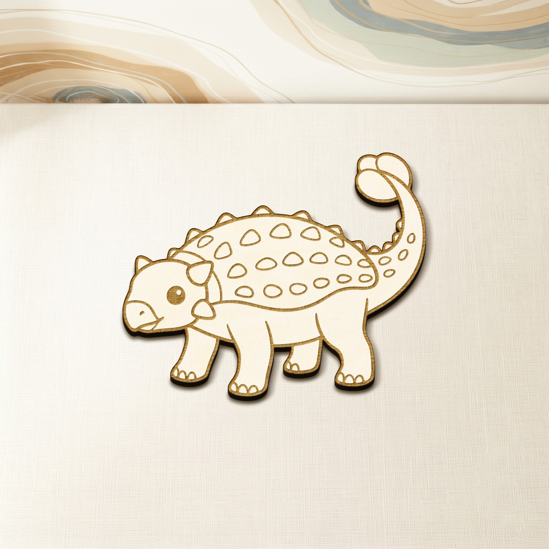 Dínó - Ankylosaurus - Fa figura