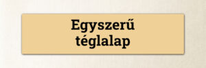Egyszerű téglalap