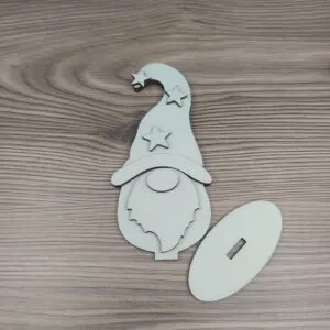 Manó, álló fa figura