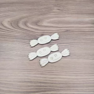 Szaloncukor fa figura 3db