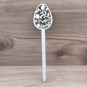 Húsvéti tojás beszúrós fa figura